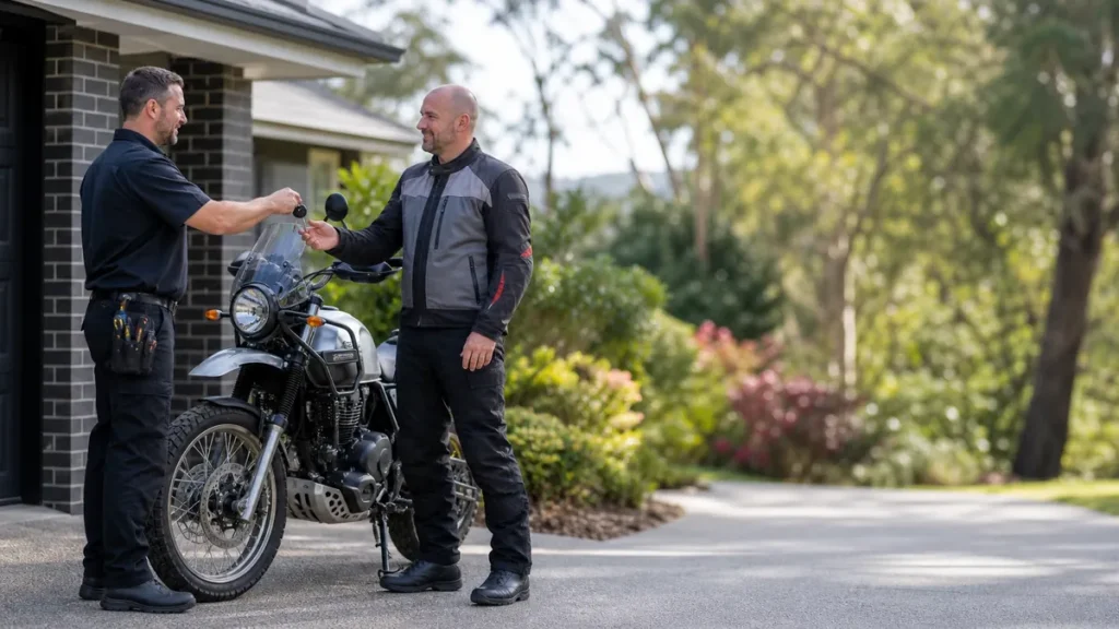 Motorcycle key replacement service in Port Melbourne
